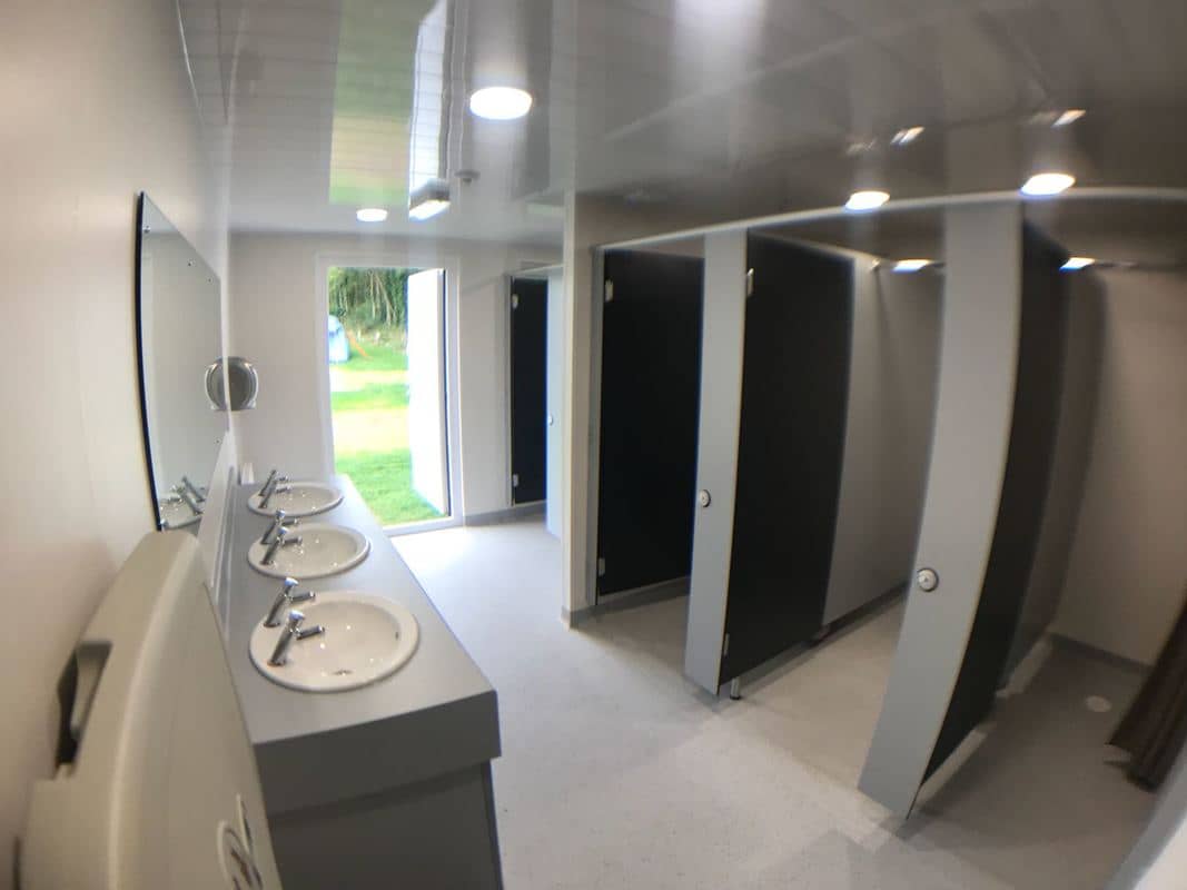 An image of one of Arkem Leisure Prefabricated Portable Toilet and Shower Blocks
