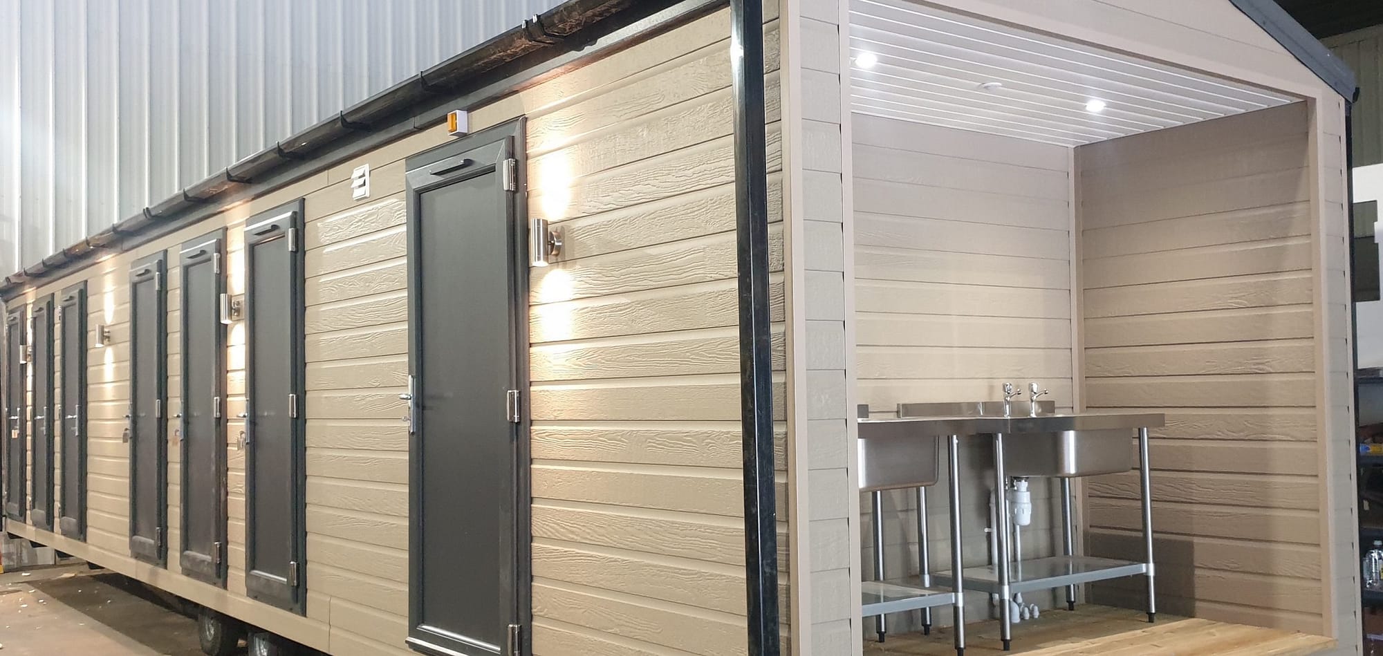 Bespoke Portable Toilet and Shower Blocks