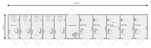 ARKEM LEISURE AVON portable toilet and shower block, lorry park, truck stop, luxury lodge, office block